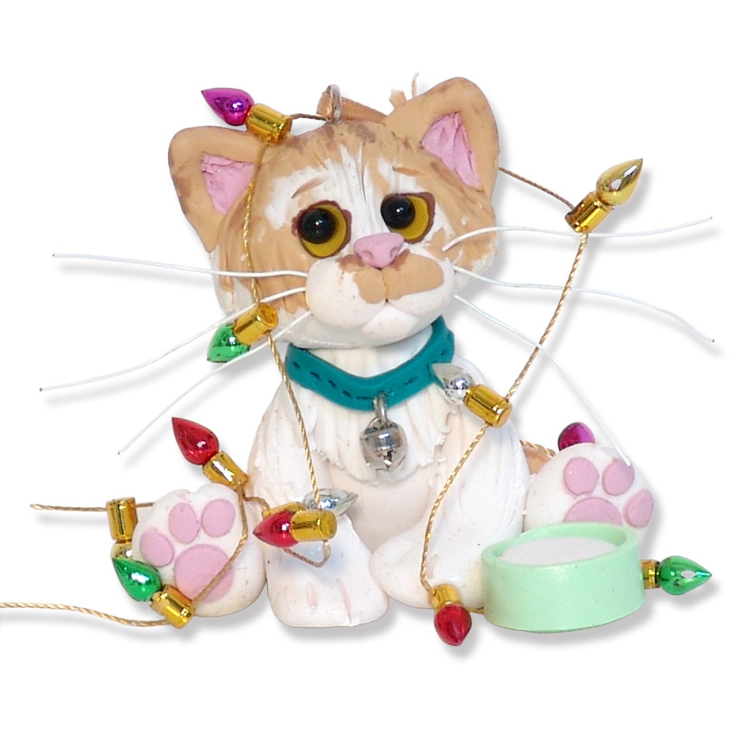 Custom Kitty Cat Personalized Ornament from Photo