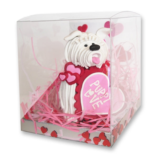 Valentine Puppy Love Dog Figurine in Gift Box -2