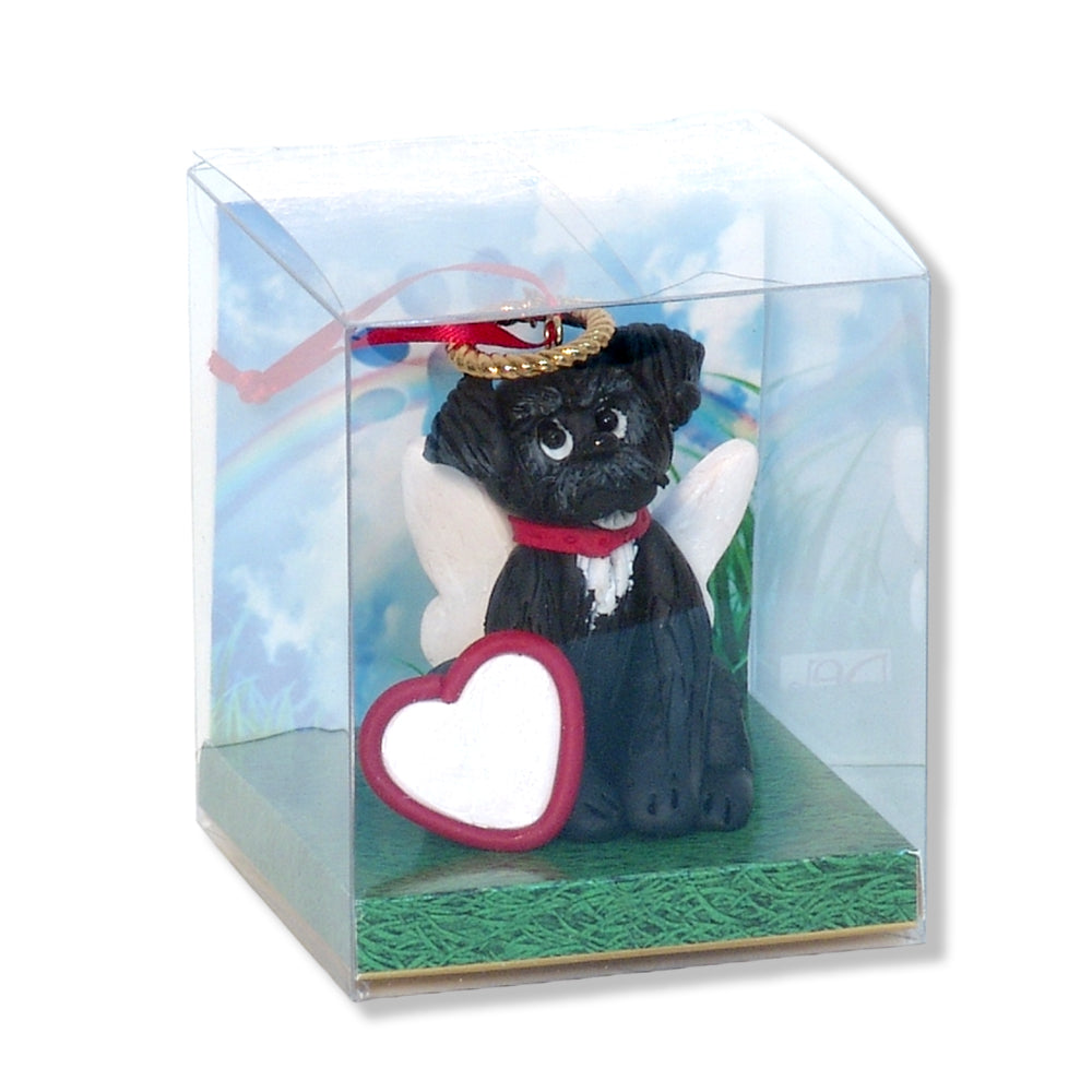 Dog or Cat with Wings and Halo Memorial Ornament
