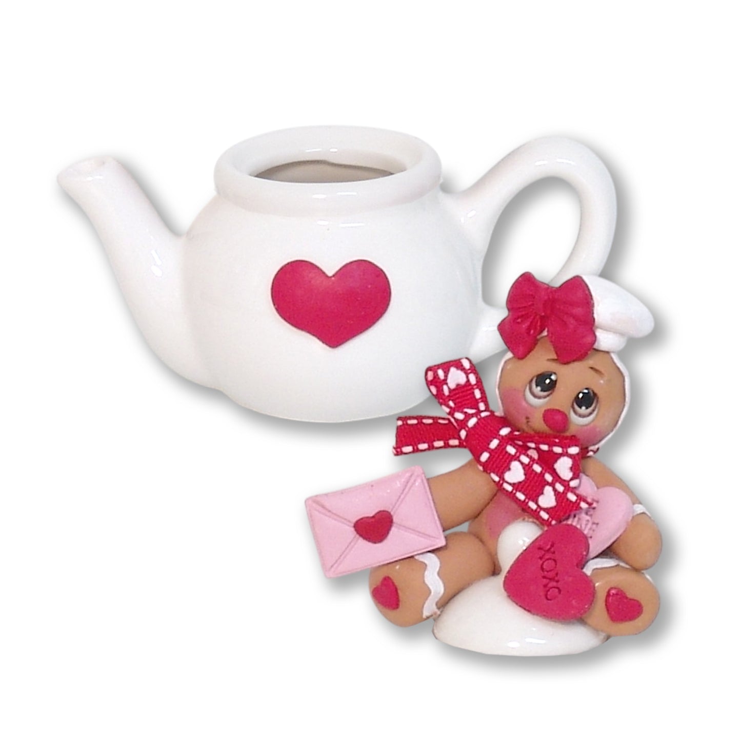 Valentine Gingy on Ceramic Teapot