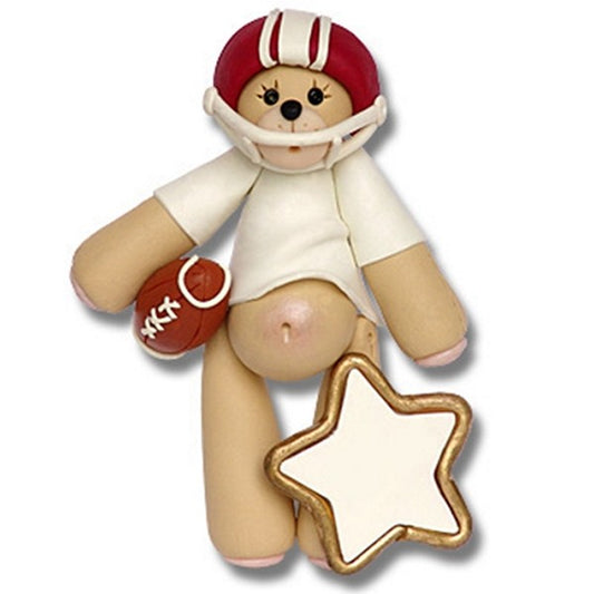 RED Football Belly Bear on SALE!