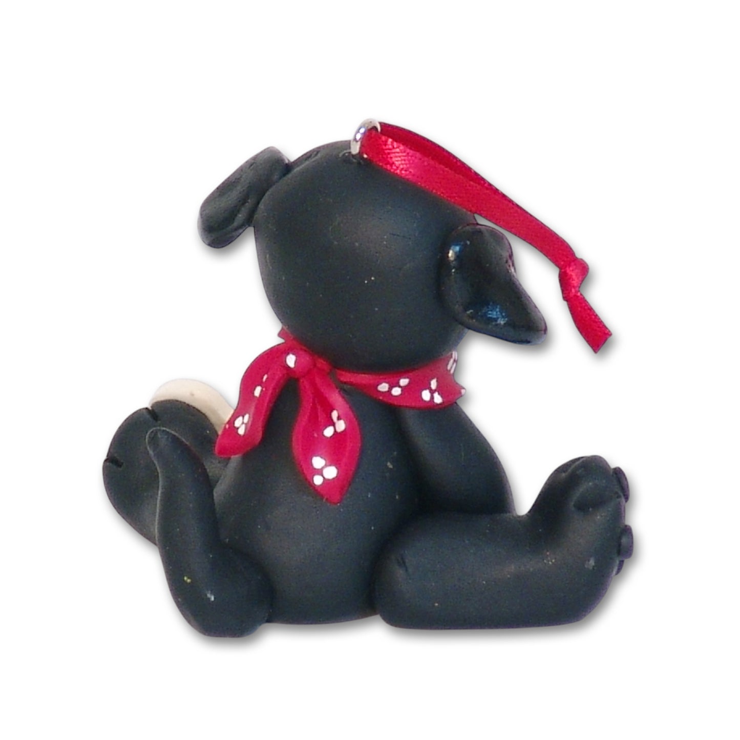 Black Lab / Labrador Retriever Puppy Dog Ornament